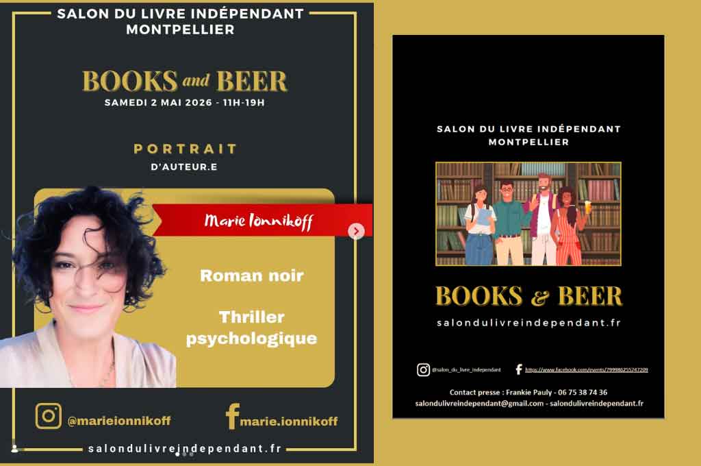 Books & Beer : là où les livres deviennent des visages