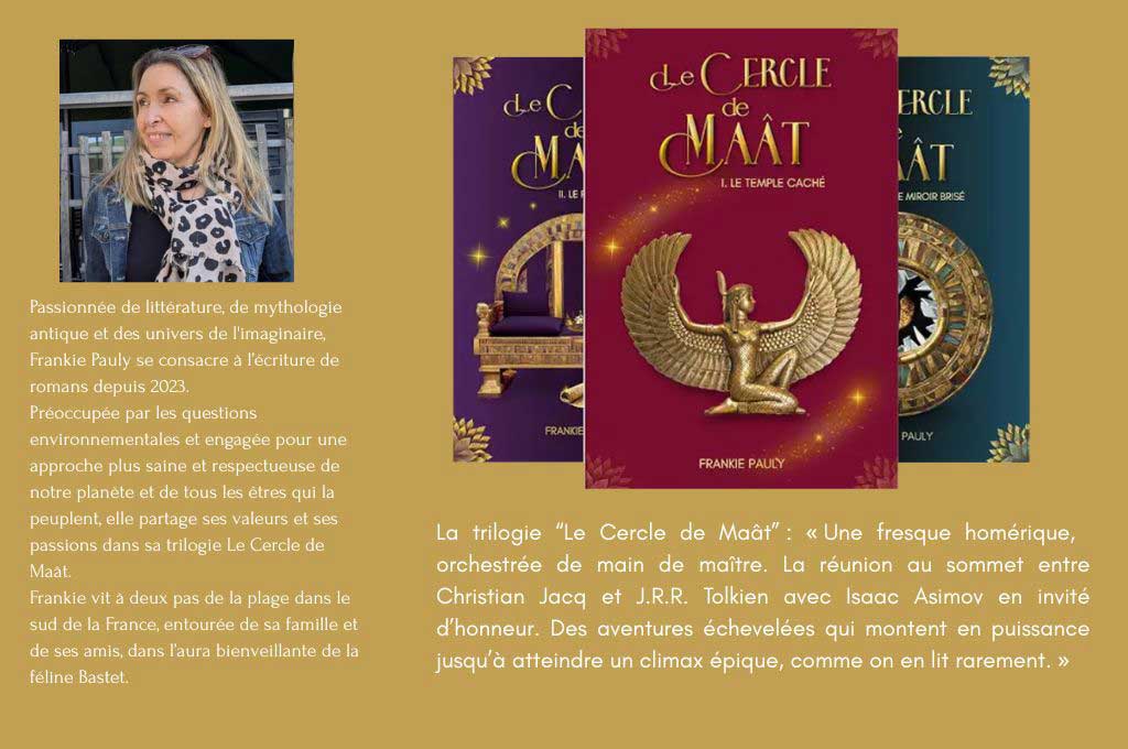 La trilogie du Cercle de Maât : quand la Fantasy vous emporte
